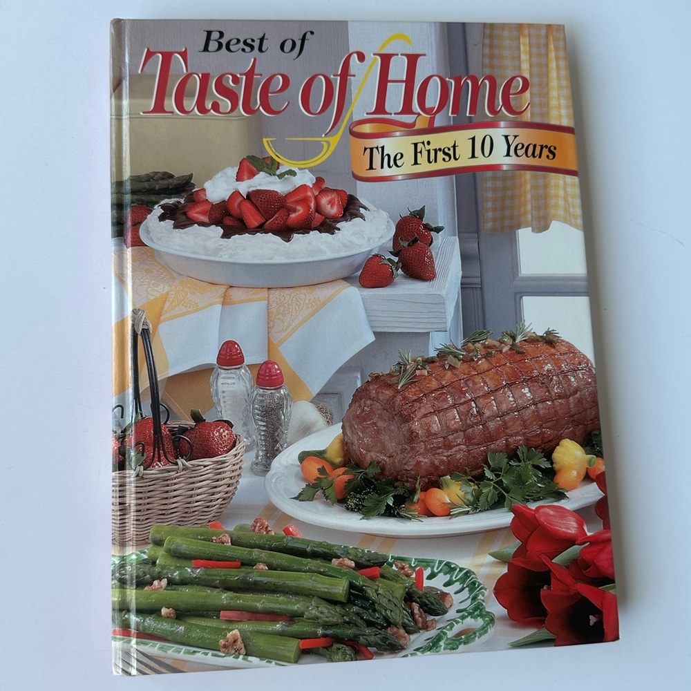 Vintage Best of Taste of Home Cookbook The First 10 Years  Delicious Recipes